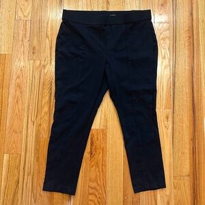 NWT NEW CHARTER CLUB SLIM LEG LATTICE DESIGN PANTS SIZE 18